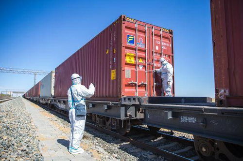 二連浩特中歐班列運輸集裝箱今年突破8萬標準箱，彰顯國際物流增長新動力